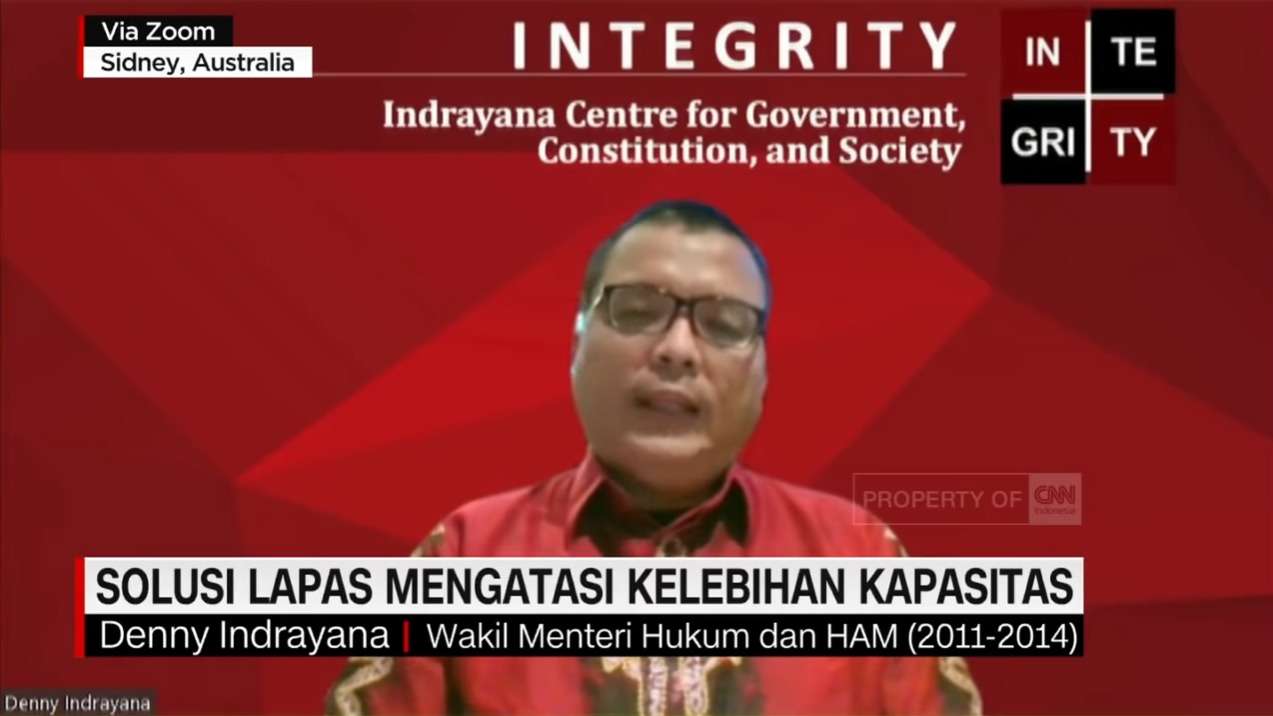 Denny Indrayana _ Isu Lapas Harus Menjadi Atensi Presiden Jokowi - CNN Indonesia