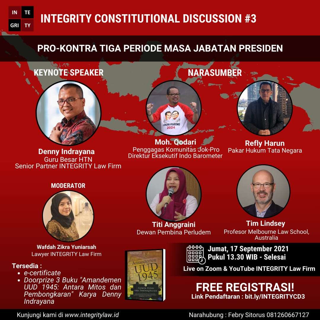 INTEGRITY CONSTITUTIONAL DISCUSSION