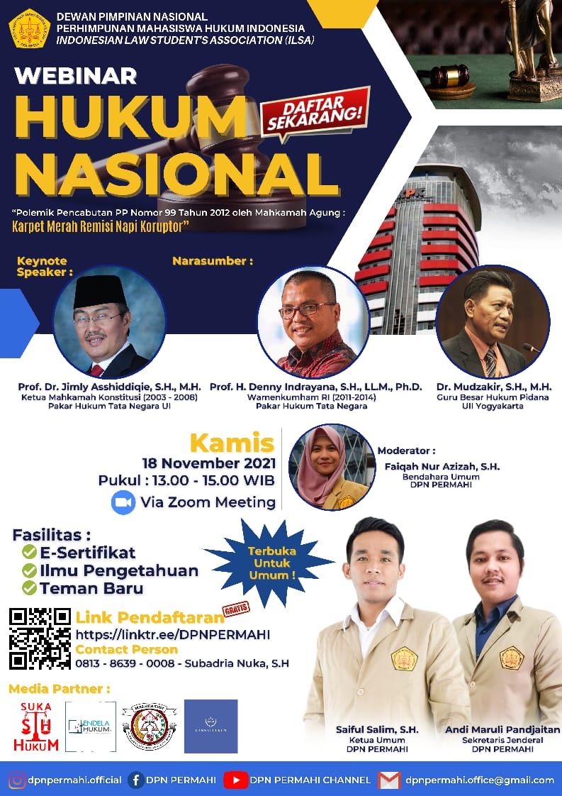 [INTEGRITY-Denny Indrayana] PERMAHI - Pembatalan PP 99