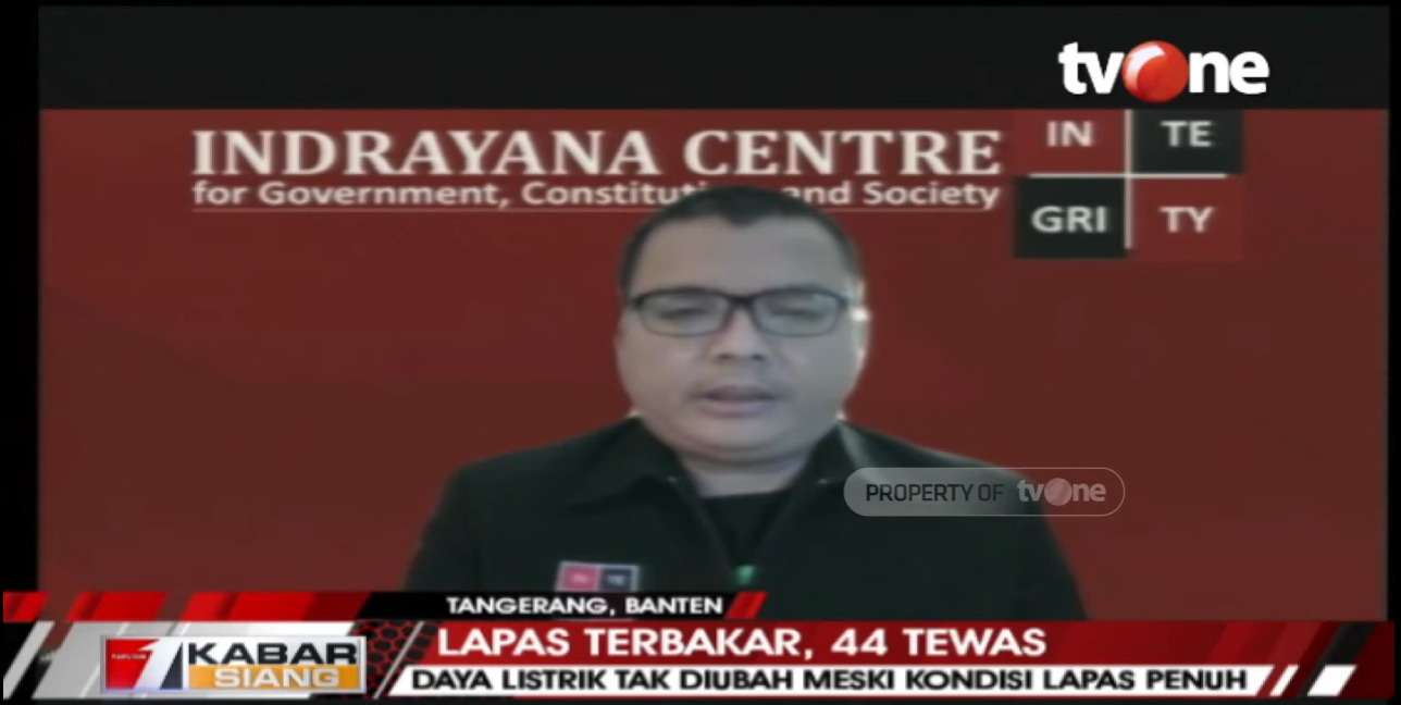 Kelebihan Kapasitas Dinilai Menjadi Salah Satu Faktor Terjadinya Kebakaran Lapas
