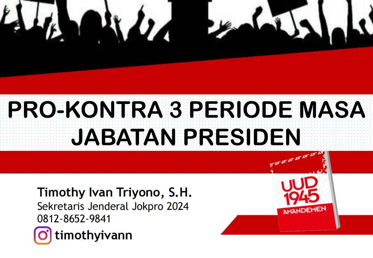 Timothy Ivan - Pro Kontra 3 Periode Masa Jabatan Presiden (Integrity)